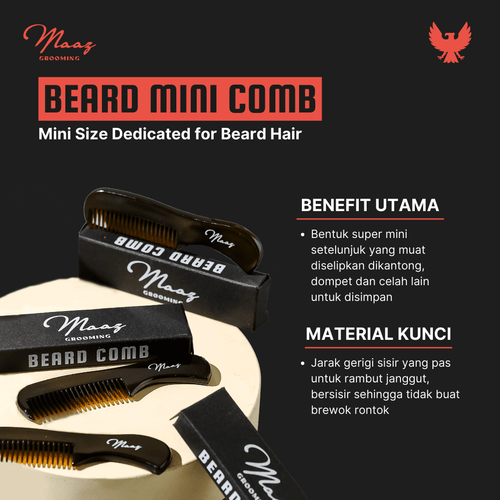 Maaz Grooming Beard Comb