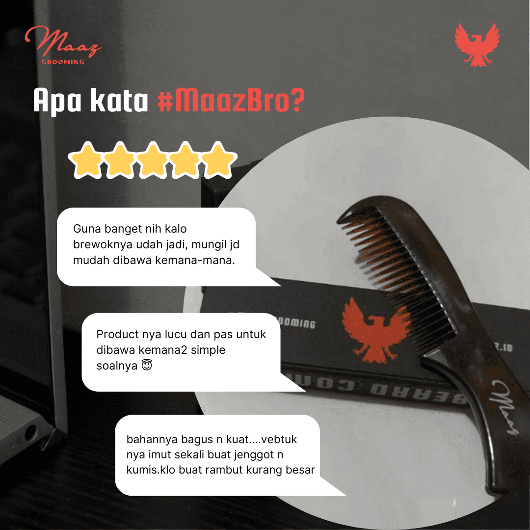 Maaz Grooming Beard Comb